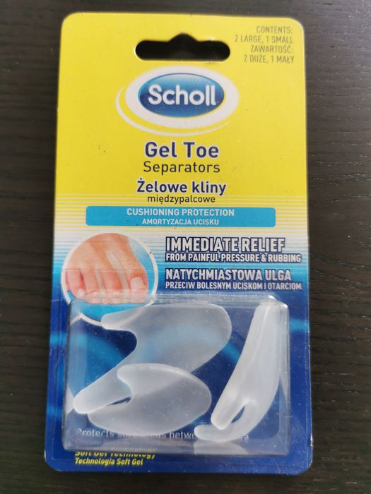 Kliny miedzypalcowe, separator