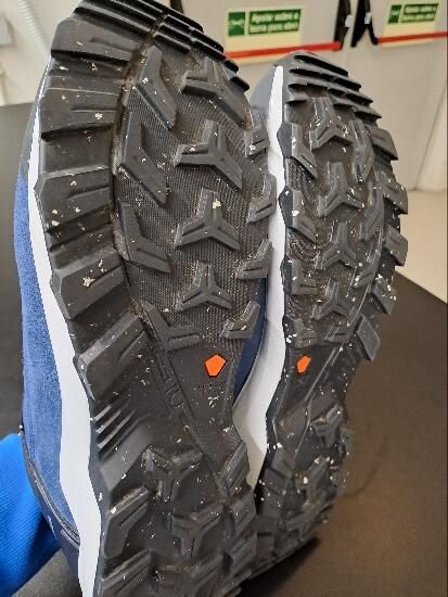 Calçado de Caminhada Montanha MH500 Homem Impermeável Azul