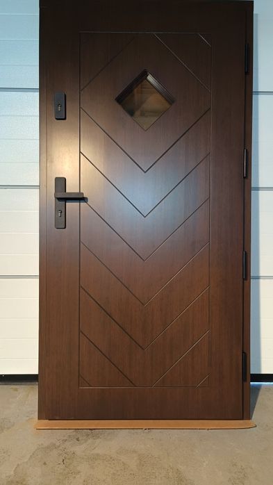 Drzwi zewnętrzne drewniane Erkado