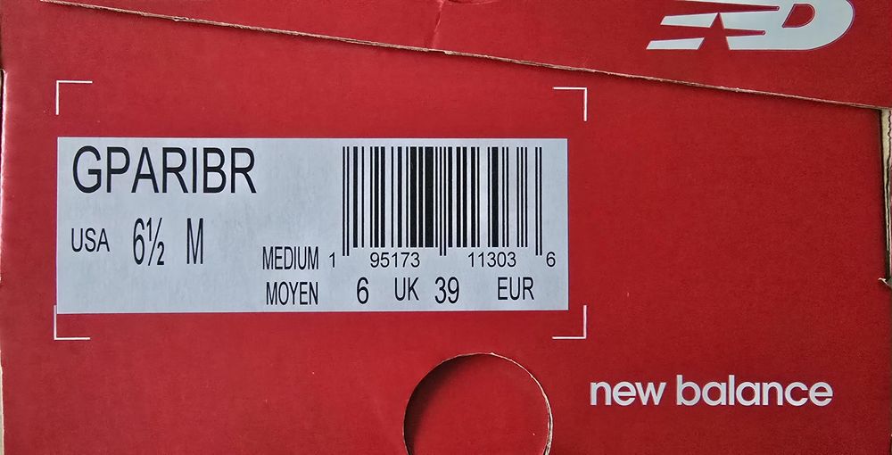 Buty New Balance r.39 24.5cm fresh foam