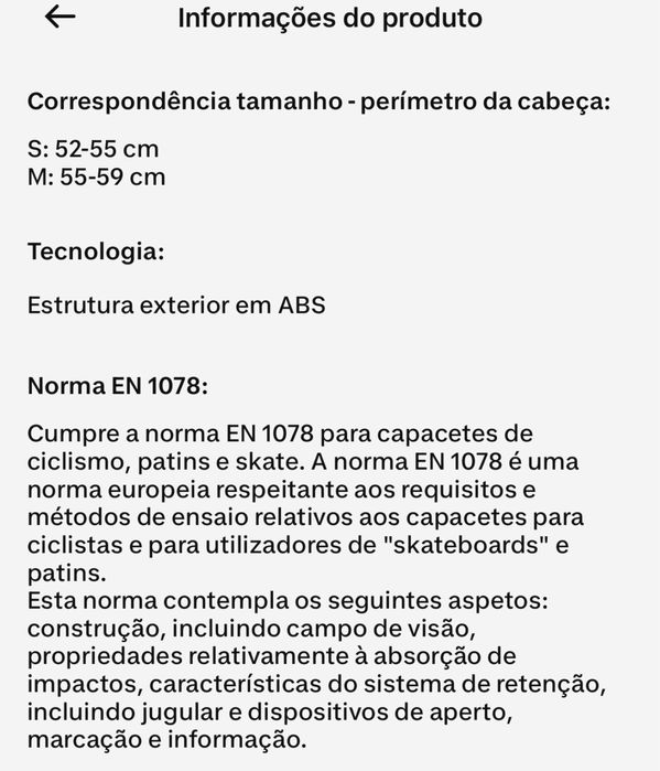 Capacete BTWin - Tamanho S (52 - 55)