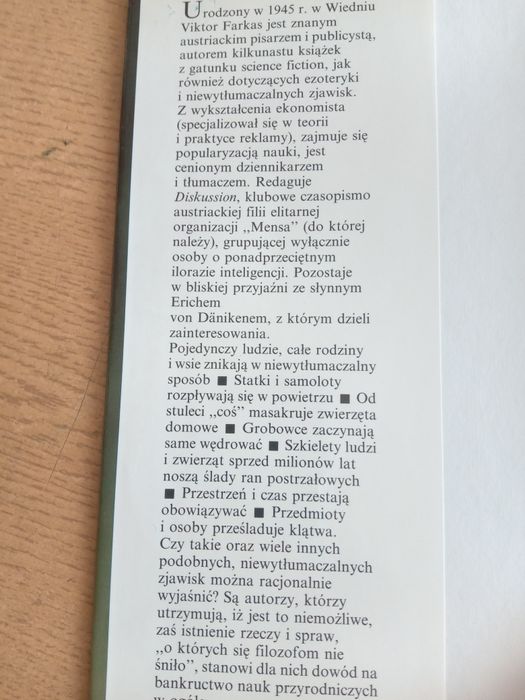 Niewytłumaczalne zjawiska