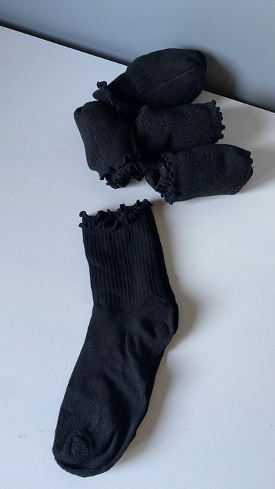 Czarne skarpetki 3 PARY