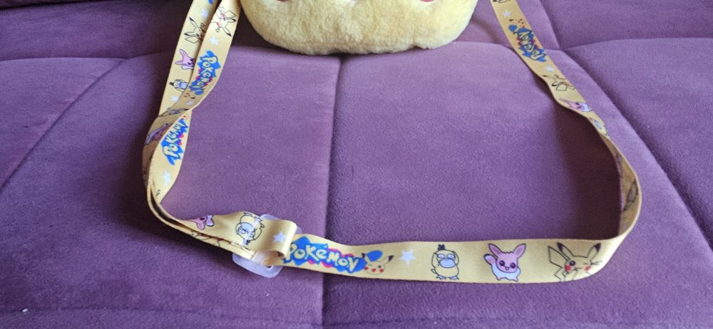 Pluszowa torebka na ramie Pokemon Pikatchu