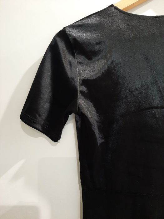 Vestido de veludo Zara