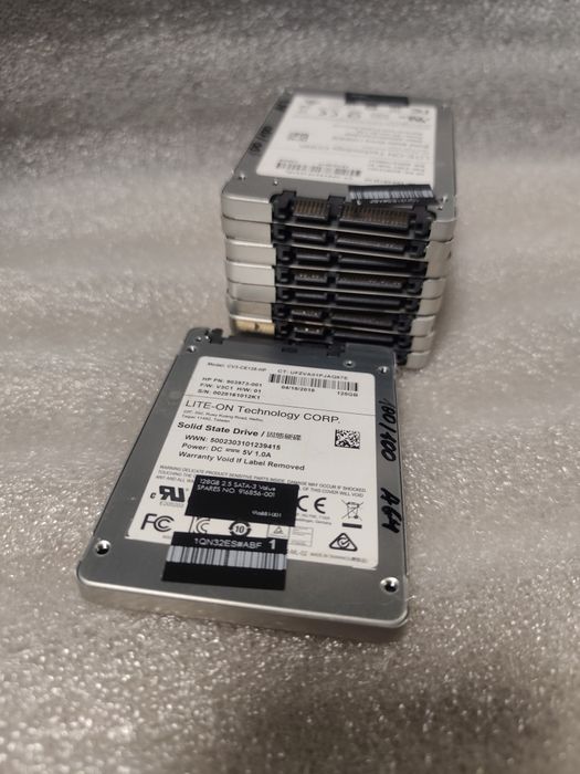 SSD-диски Lite-ON 128GB 2,5" SATA3 CV3-CE128-HP (903973-001) 100/100 !