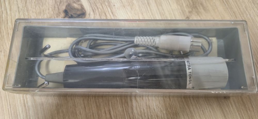 Kultowy Mikrofon Tonsil MDO IX – Unikatowy Zestaw PRL (Vintage / Retro)