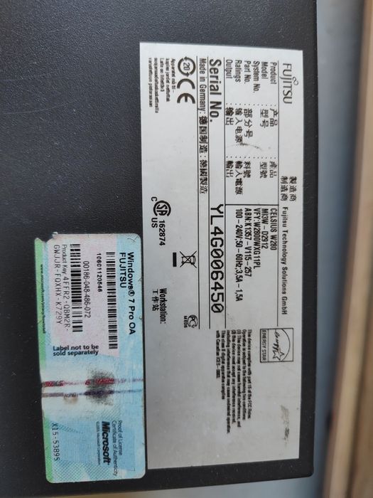 Fujitsu Celsius W280