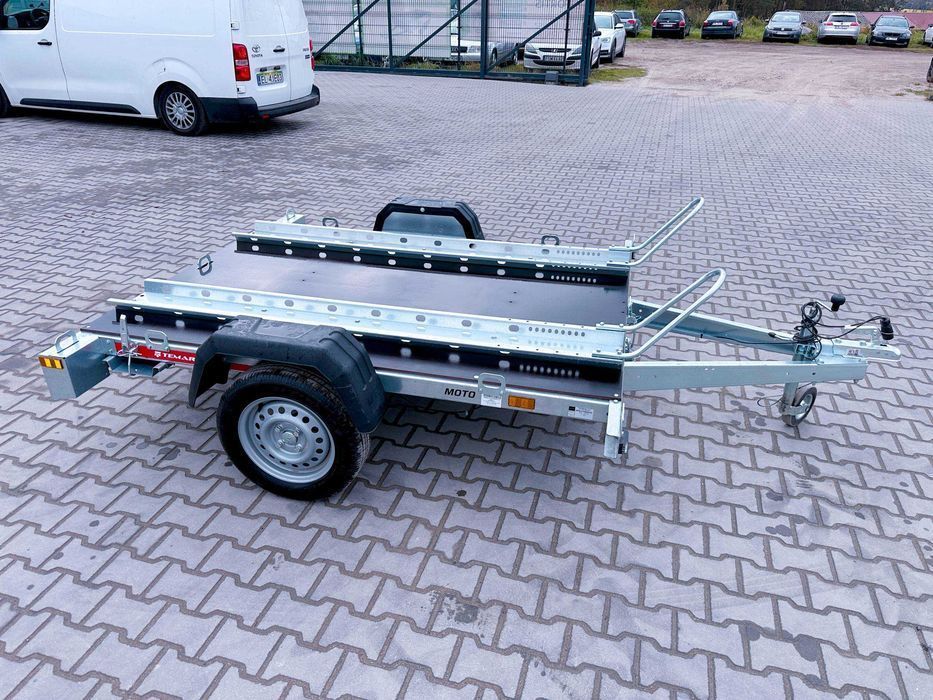TEMARED MOTO 2 Premium DMC 750 kg na 2 motocykle podłoga sklejkowa