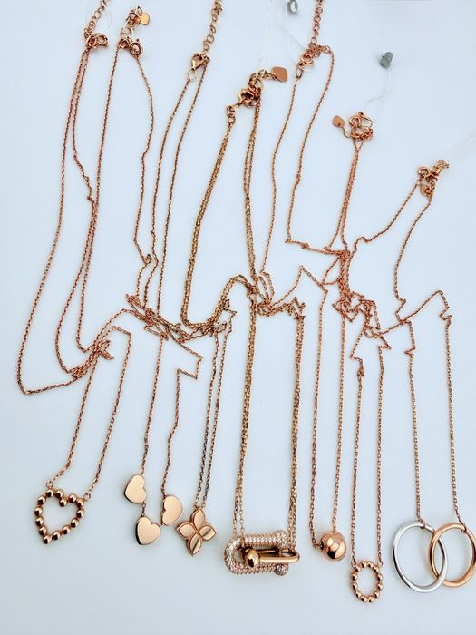 Золоте кольє нове