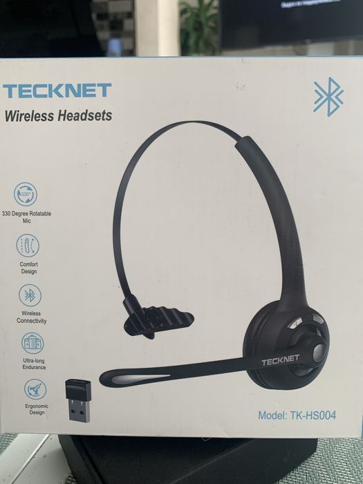 Гарнітура блютуз TECKNET TK-HS004