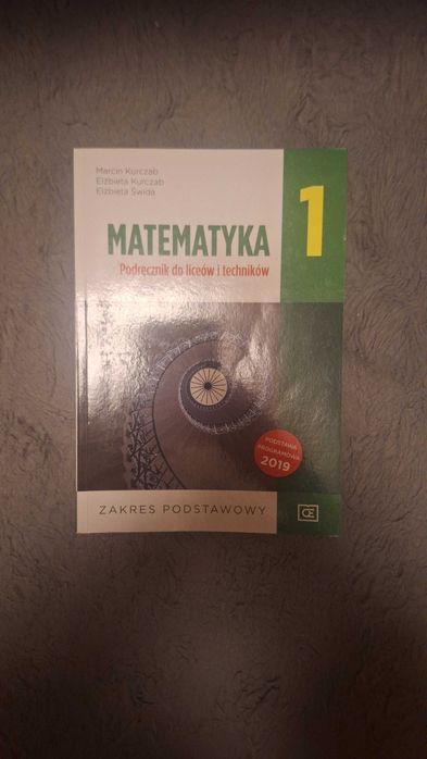 Matematyka 1 podręcznik zakres podstawowy