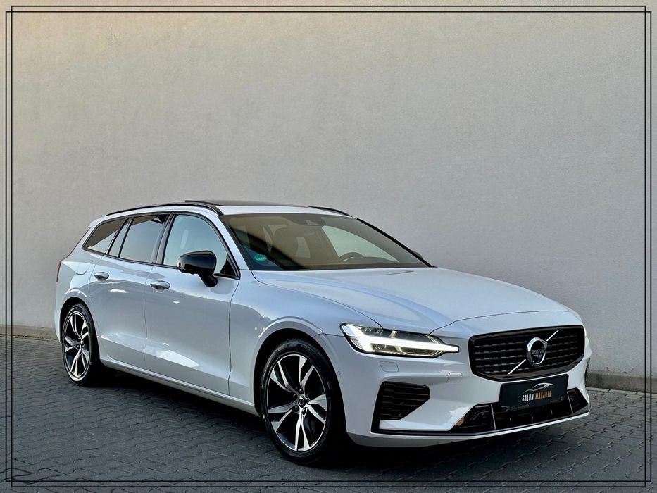 Volvo V60 RDESIGN 341ps panorama harman skóra kamera 360 ACC  LIFT FV23%