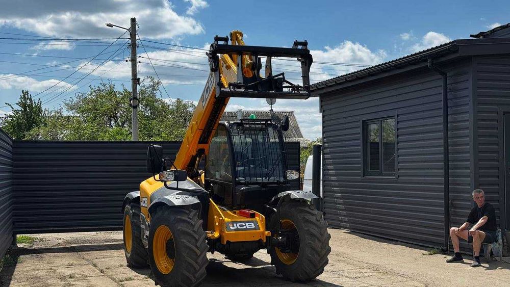 Телескопічний навантажувач JCB 531-70 2018 р. 55 кВт. 4585 м/год.