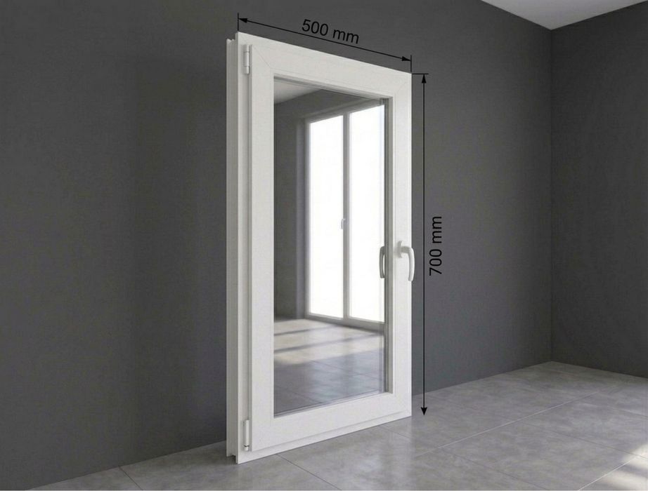 Новое пластиковое окно 500×700 WDS (металлопластиковое) за 3 дня Киев