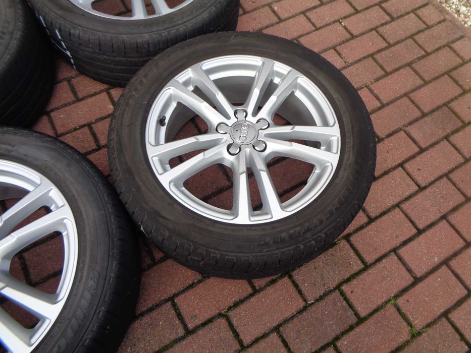 Alufelgi 18 Audi Q3 A3 A4 A6 ORYGINAŁ 5x112 sr 57,1mm Et43 nr 8U0601025AJ BDB Stan