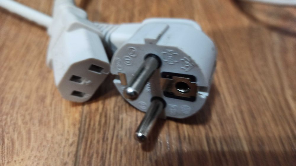 Kabel przewód zasilający do komputera drukarki monitora TV 180 cm