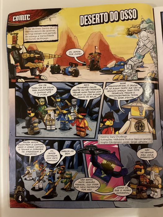 Revista Lego Ninjago LEGACY N.°21