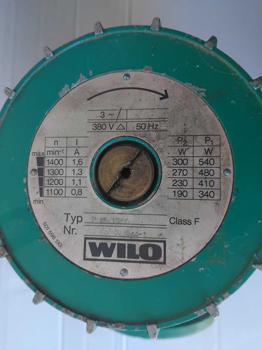 Pompa Wilo P65/125r 380V