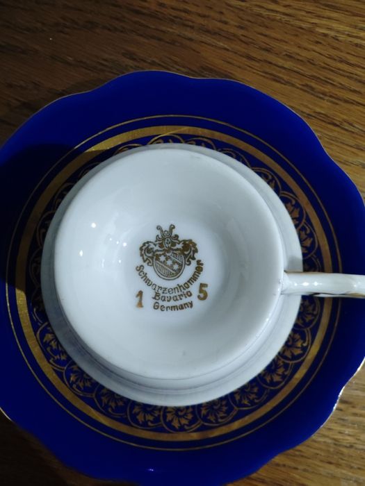 Filiżanka ze spodkiem Schwarzenhammer Germany