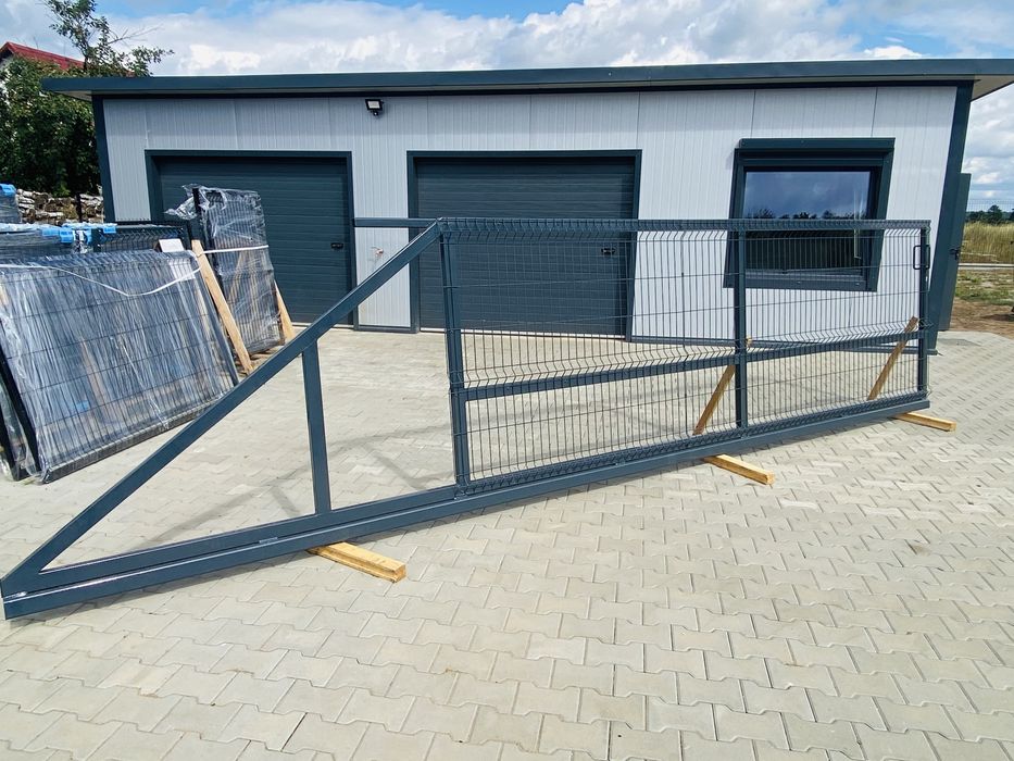 Ogrodzenia panelowe, ogrodzenia, panel fi 4  + montaż