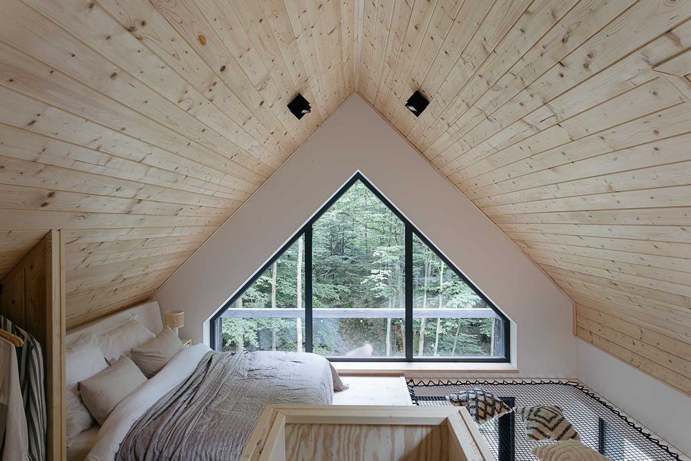 Domek w górach, w lesie z jacuzzi w Beskidzie Wyspowym | Ferie