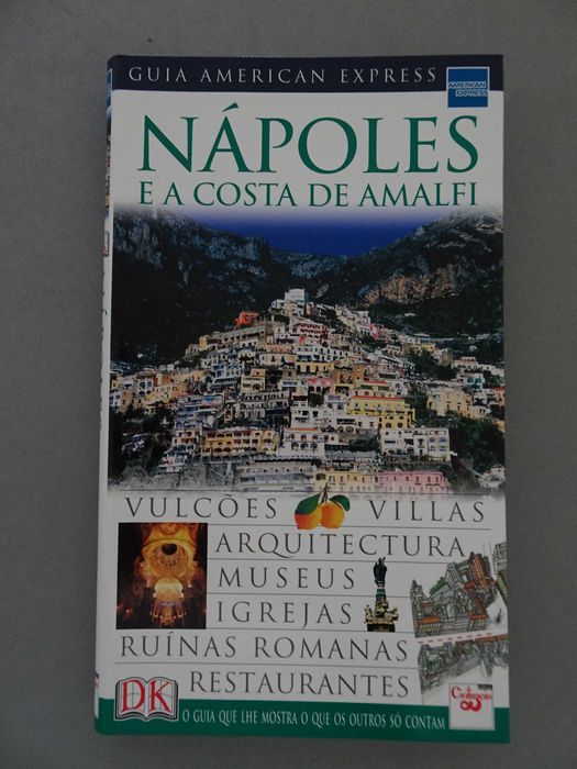 Livro Guia American Express - Nápoles e a Costa de Amalfi
