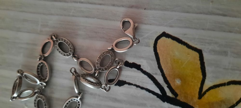 Срібний браслет 925проба вага незнаю віддаючи за 500грн десь 10грам