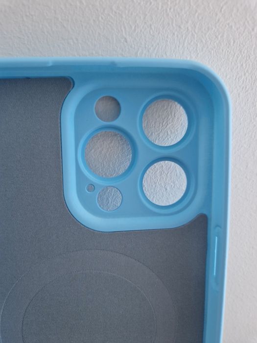 TEL PROTECT MagSilicone Case do Iphone 15 Pro Max Jasnoniebieski