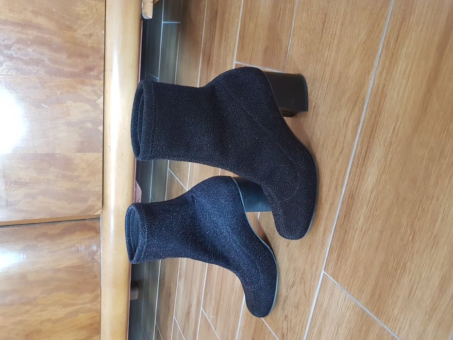 Botki Top Shop skóra wkładka 39