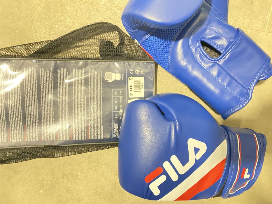 Vendo luvas de boxe fila (12oz)