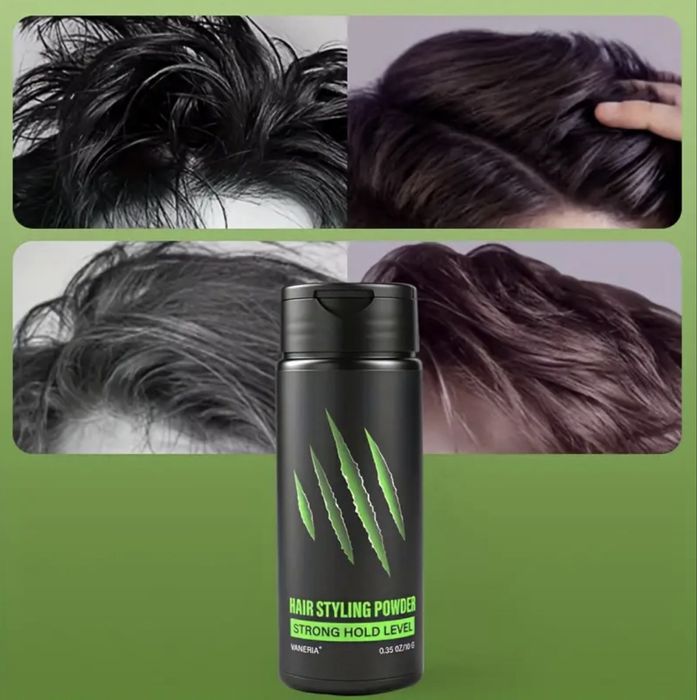 Пудра для обʼєму та фіксації волосся з матовим ефектом