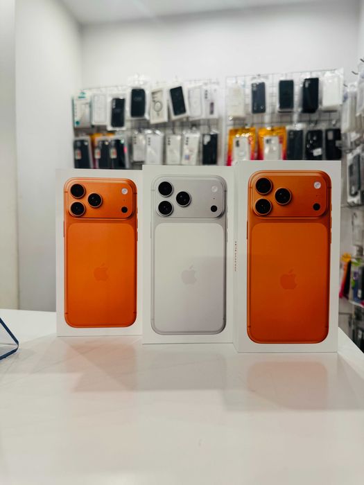 Marriott- APPLE iPhone 17 pro max 256GB Orange Pomarańczowy Silver Srebrny
