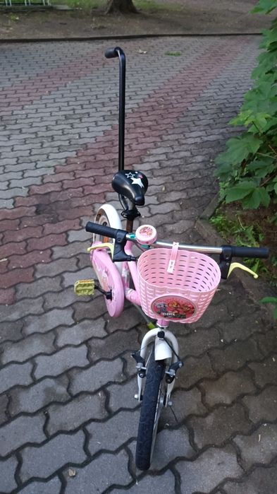Rower dla dziewczynki różowy 17" 18"