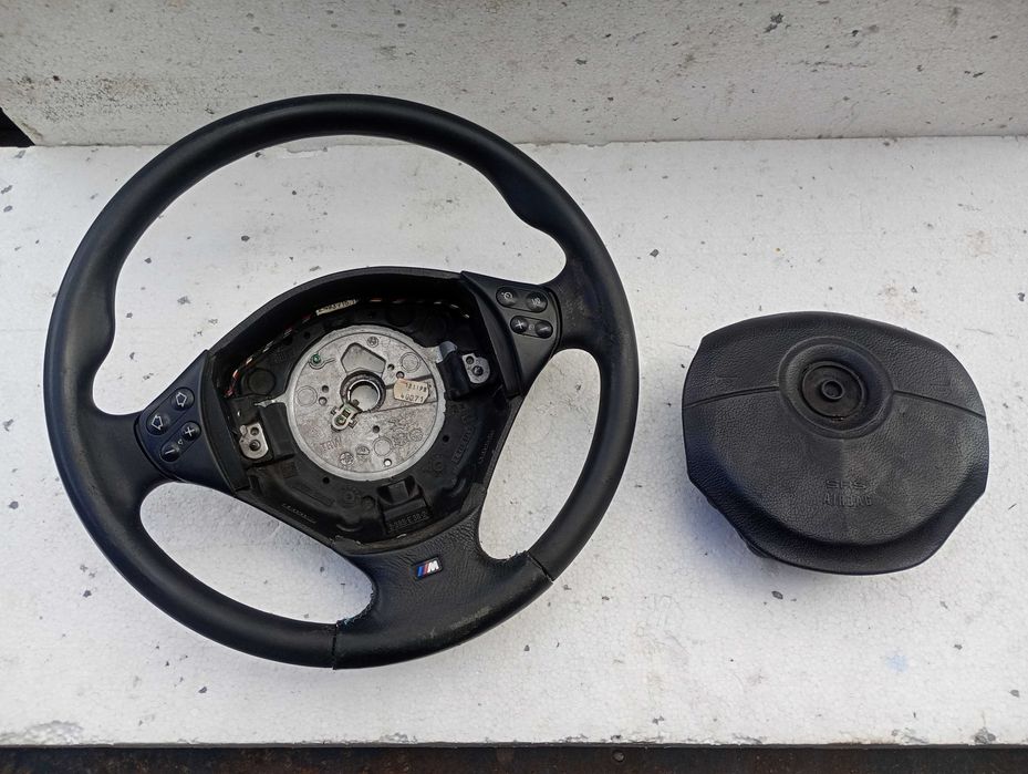 Kierownica multi 1 nabój przedlift serducho M Pakiet M3 M5 BMW E36/Z3/E39/E38 385mm