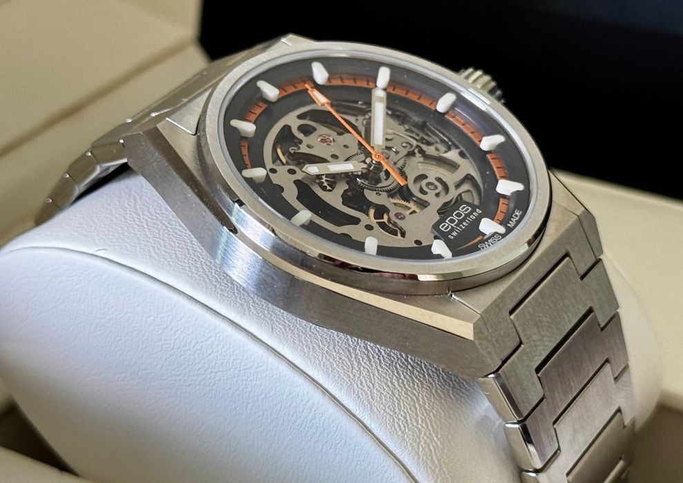 Epos 3505SK 41mm, Skeleton, Nowy, PL dystrybucja, Full Set