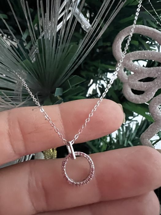 Кольє срібне геометрія