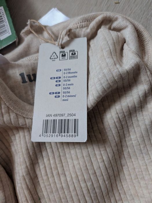 Komplet niemowlęcy 3 szt rozm 50/56