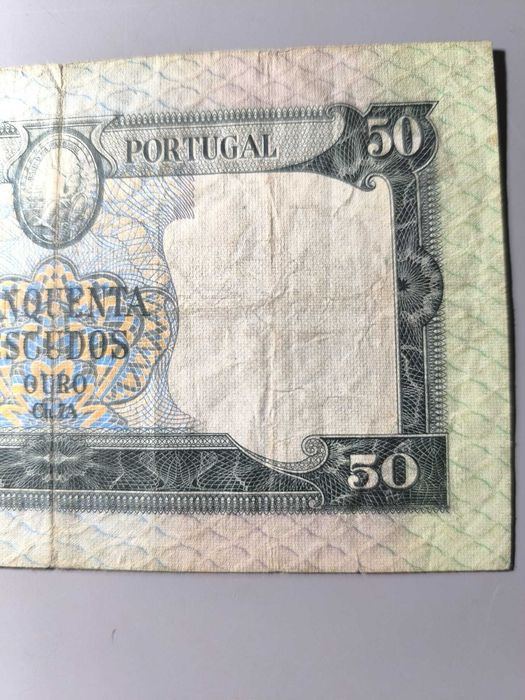 Nota de Banco 50 Escudos – 24/06/1960