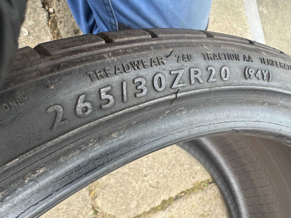 2x opony letnie 265/30 R20 Dunlop Sport Maxx GT
