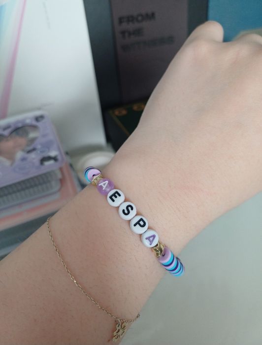 Bransoletka K-POP - AESPA (Handmade)