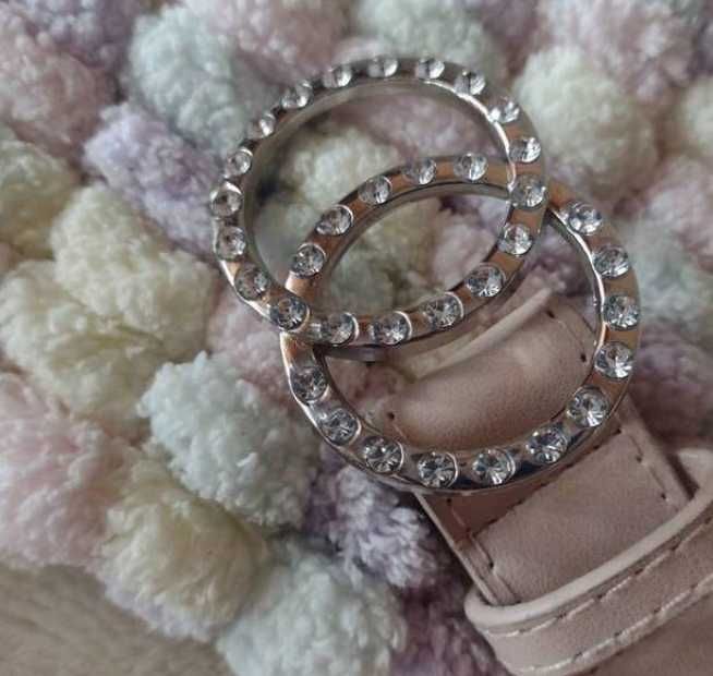 Bogato zdobiony pasek do sukienki z Londynu, Top Vintage