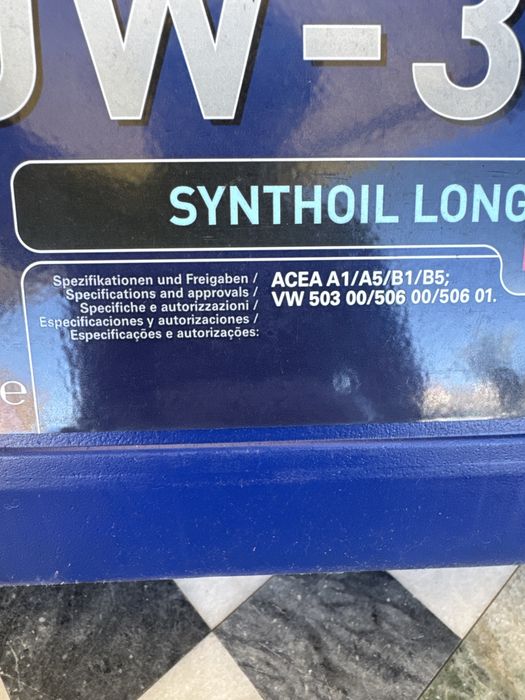 Oleo motor 0W-30 LIQUI MOLY  SYNTHOIL  Longtime  plus
