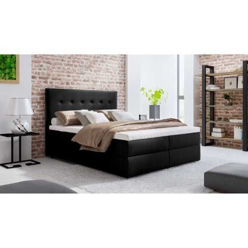 Łóżko kontynentalne BARI 120, 140, 160 x200 tapicerowane SYPIALNIA