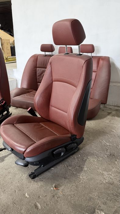 Conjuntos bancos E90 vermelho Pack M BMW