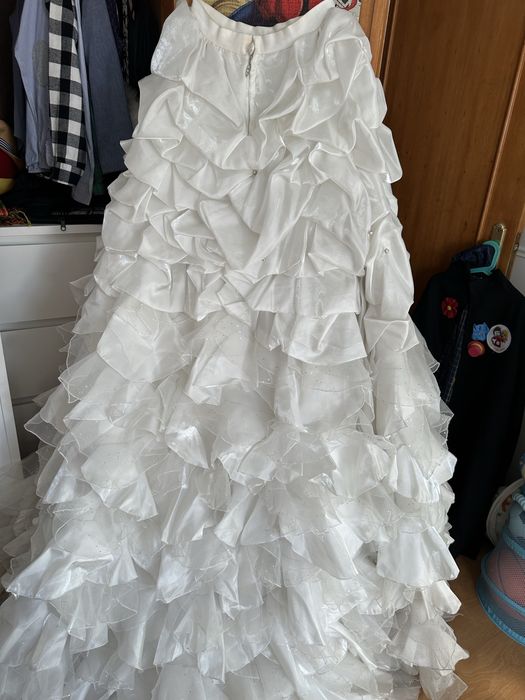 Vestido de noiva completo