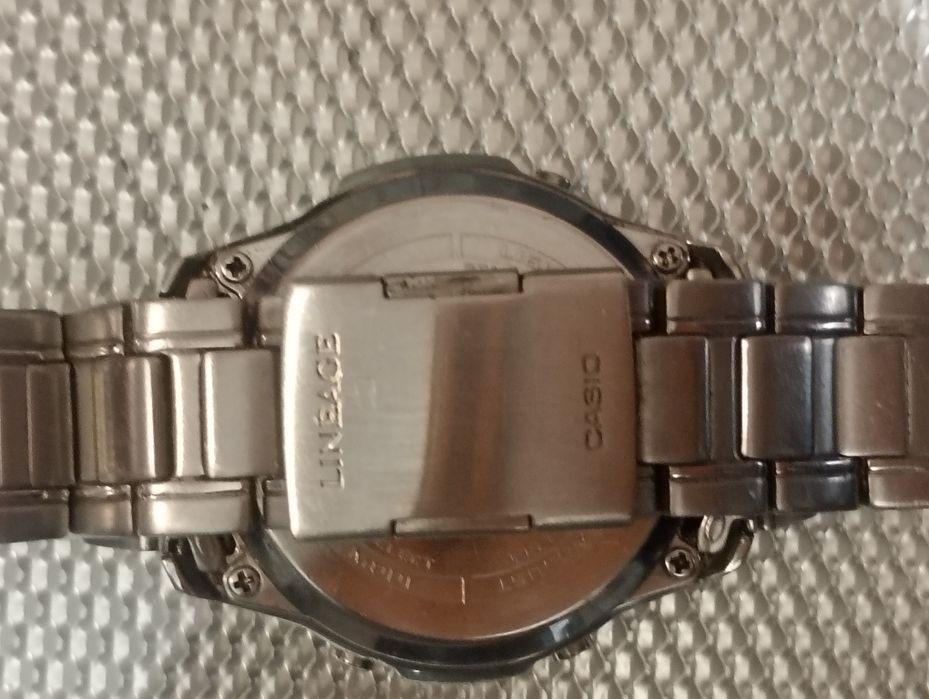 Unikat atomowy Casio Lineage LIW-500 Multi Wave Ceptor Tough Solar Chrono 4717