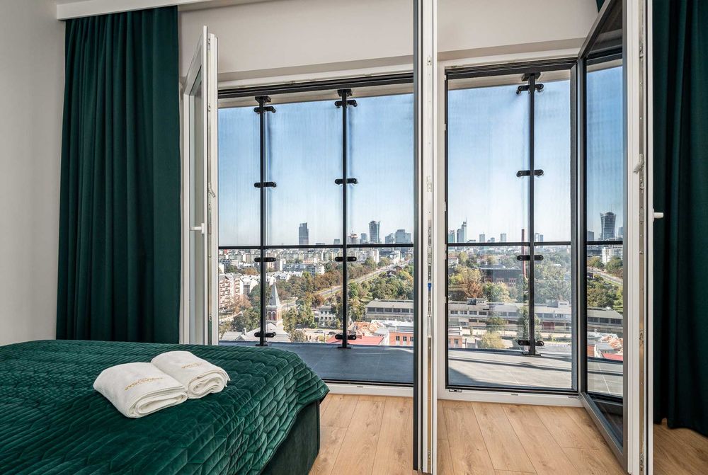 Apartamenty na doby, tydzień, miesiąc Warszawa Centrum Wola 1-4 osób