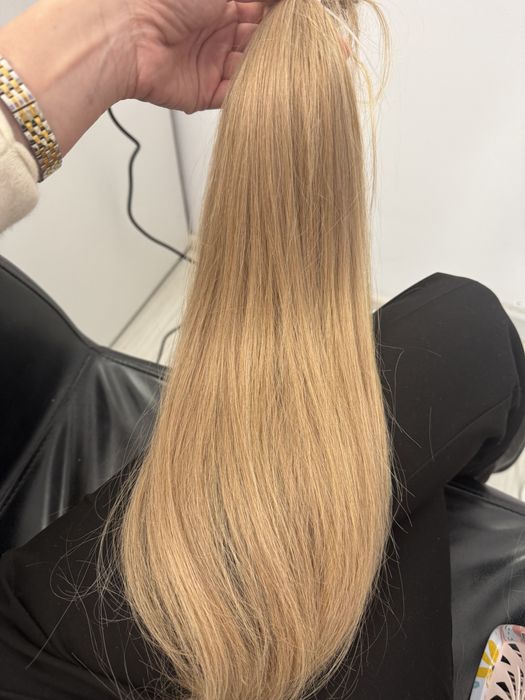 Włosy dziewicze blond