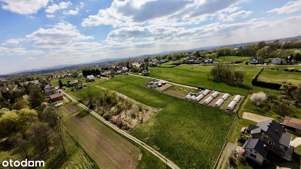 Atrakcyjna działka budowlana na górce – piękny widok, dużo zieleni - Widok 4